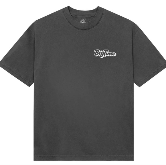 Big Time Vintage Black Tee - Medium - Picture 2 of 5